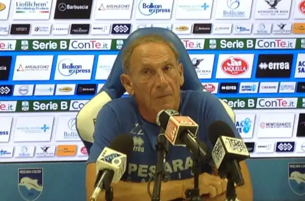 Pescara, Zeman: “La squadra mi è piaciuta. Sui tifosi…”