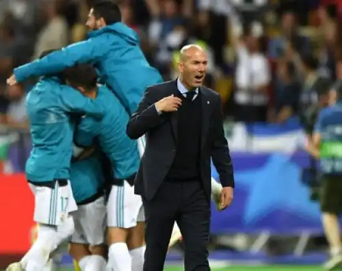 Real nella storia, Zidane fa il modesto