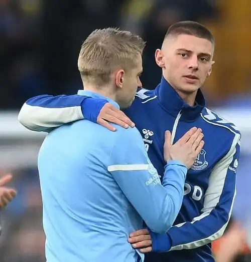 Ucraina, Zinchenko scoppia in lacrime prima del match. Le foto