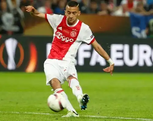 Roma, colpo da novanta dall’Ajax: Ziyech