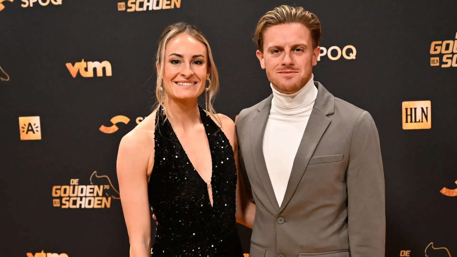 Tessa Wullaert e il marito Mathias 