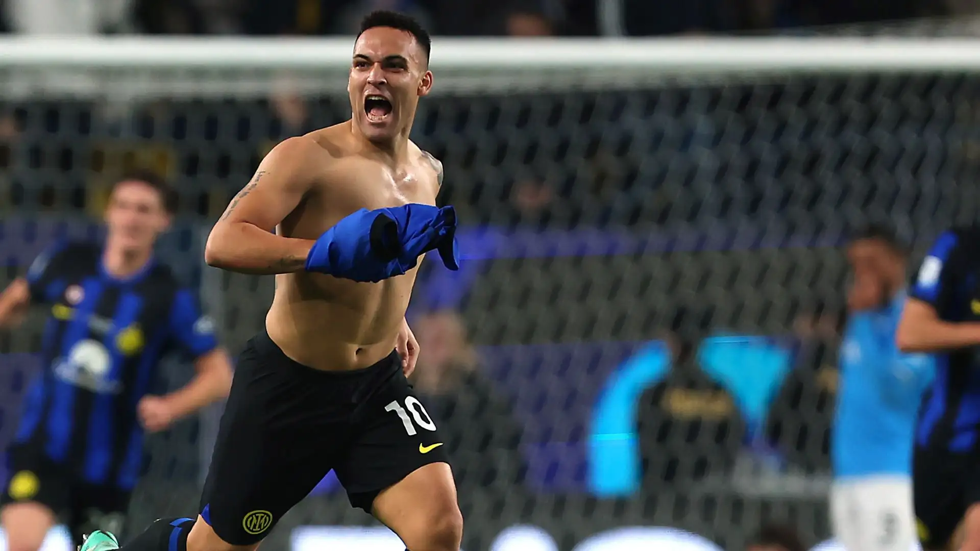 Lautaro ha segnato da due passi trasformando un cross dalla destra.