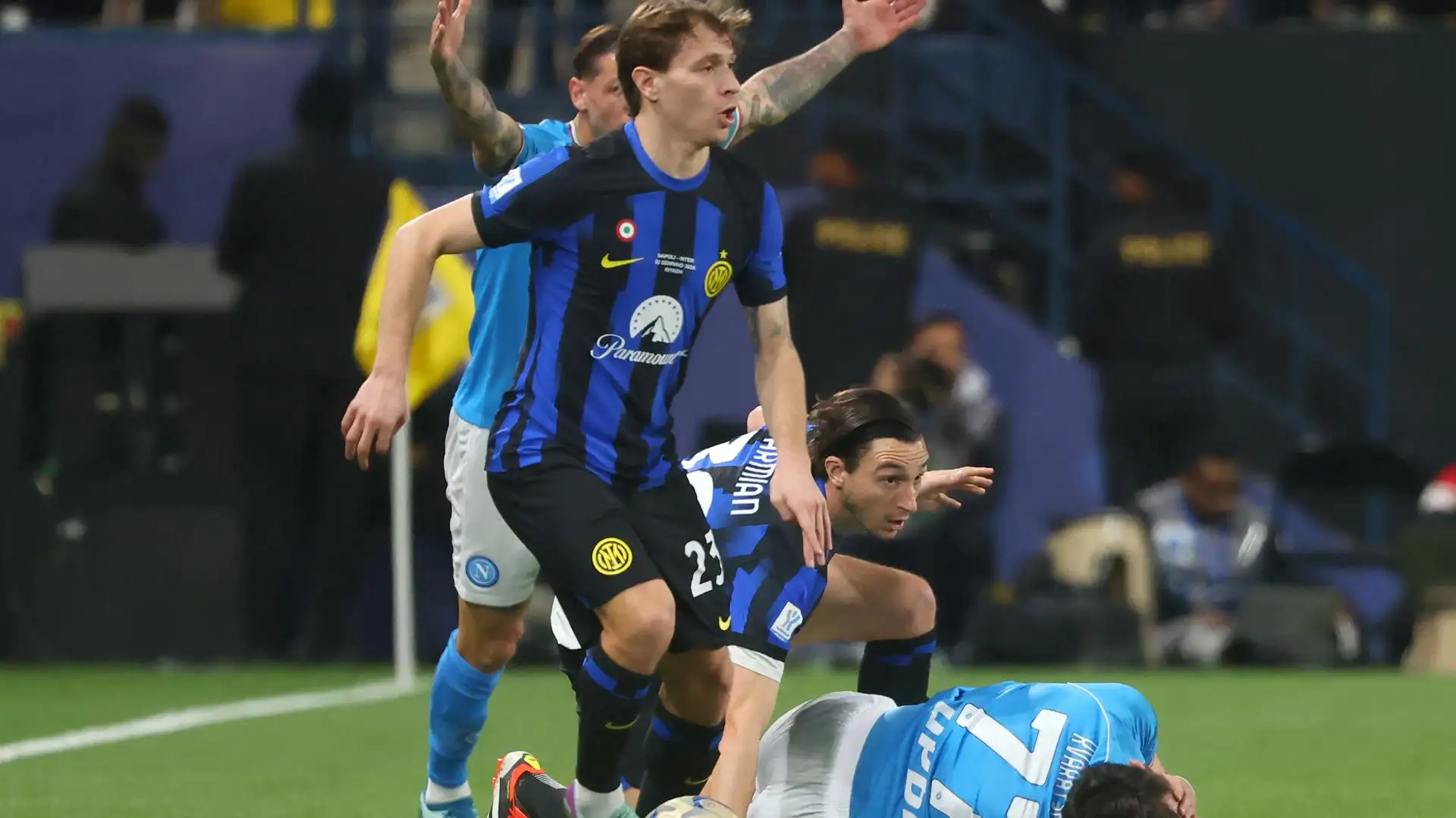 L'Inter nell'ultima mezz'ora ha spinto per chiudere i conti prima dei rigori.