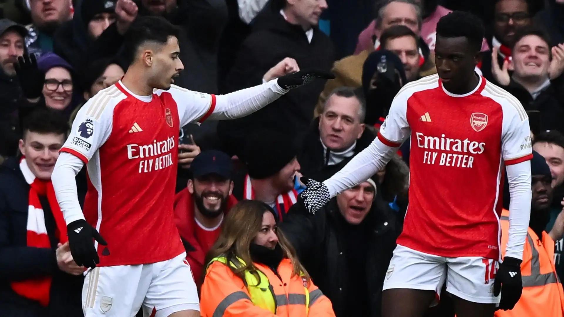 L'Arsenal è in piena lotta per la conquista del titolo, sfumato per pochissimo la scorsa stagione
