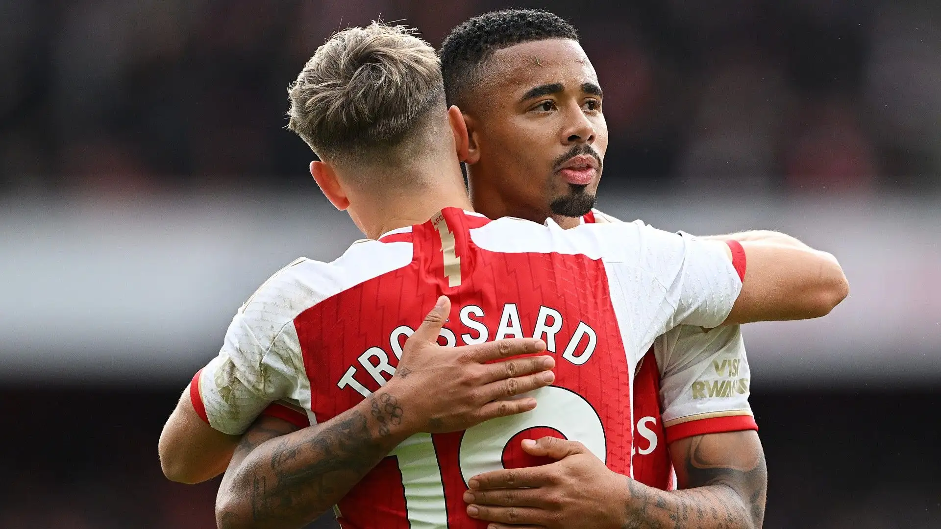 Anche Leandro Trossard ha segnato: suo il gol del 3-0, reso possibile dall'assist di Gabriel Jesus