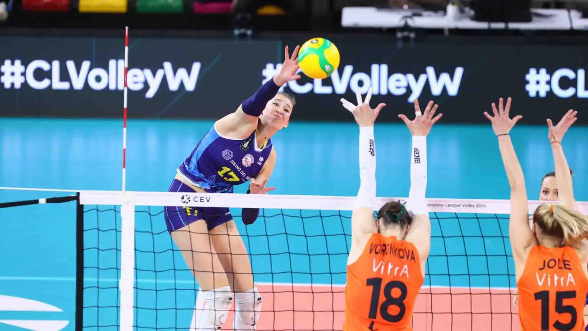 Nei quarti di Champions dovrebbe vedersela con la Numia Vero Volley Milano di Paola Egonu.