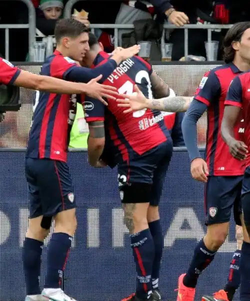 Cagliari, rimonta da tre punti: il Bologna resta inceppato
