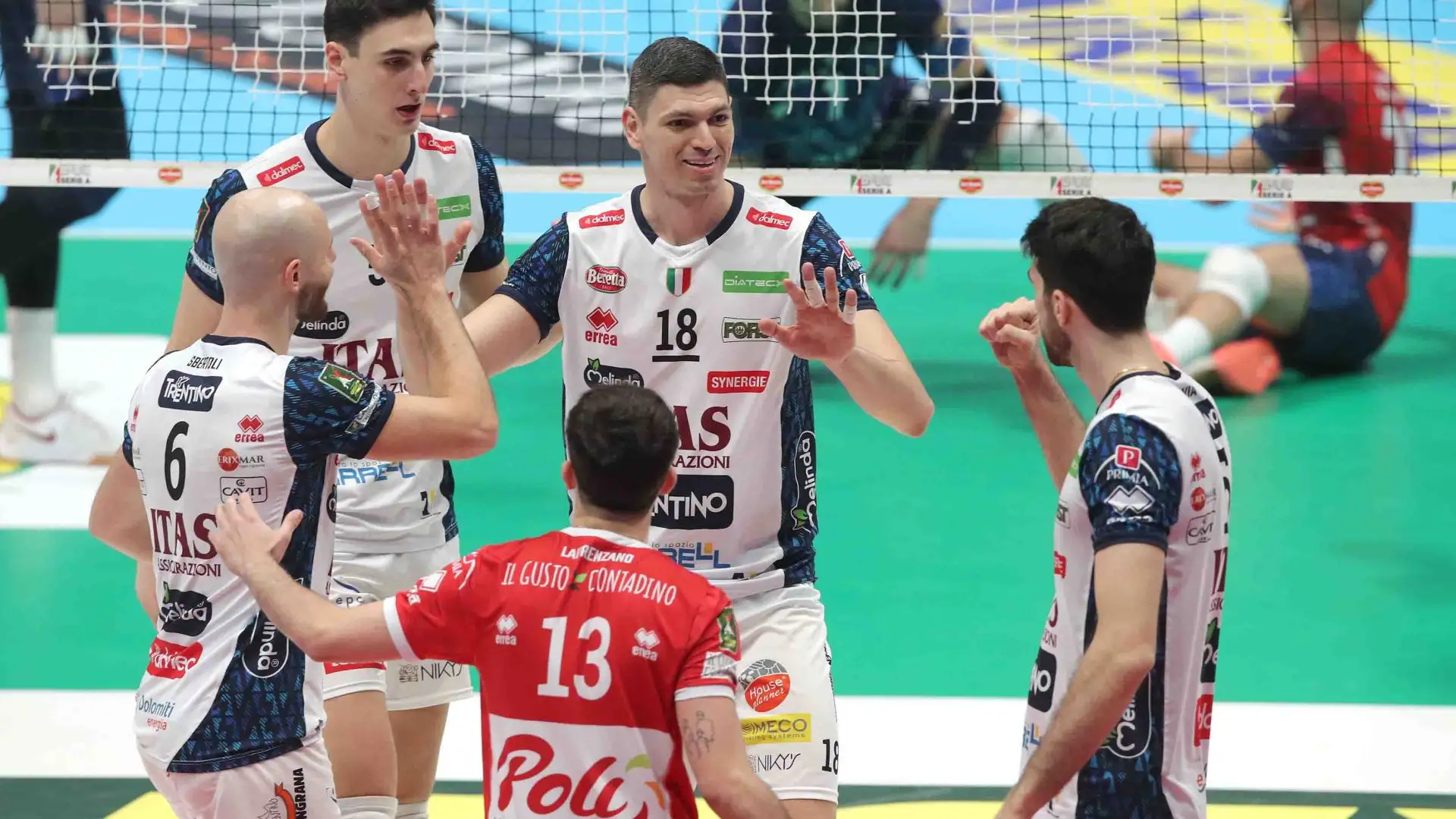 Trento in vantaggio 2-1 non ha chiuso i conti.