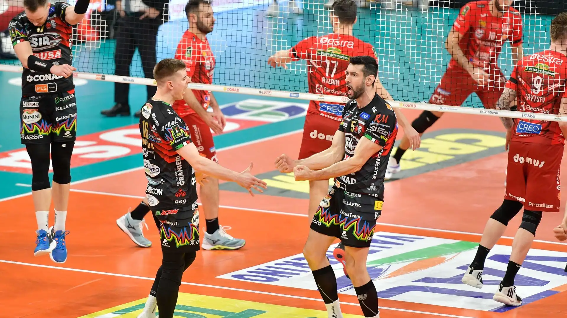 Il punteggio finale di 3-0 dice tutto.