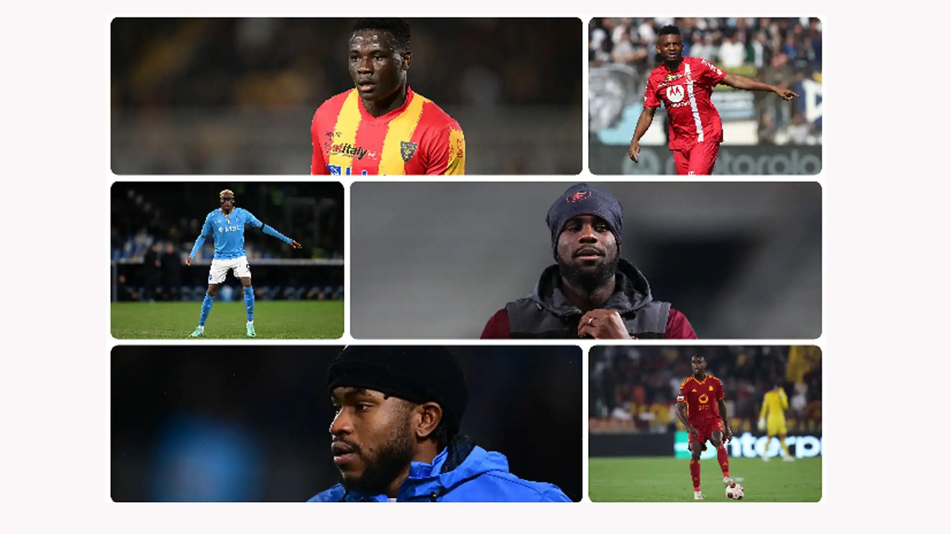 Sono ben 17 i calciatori di squadre di serie A che giocheranno in Coppa d'Africa: eccoli