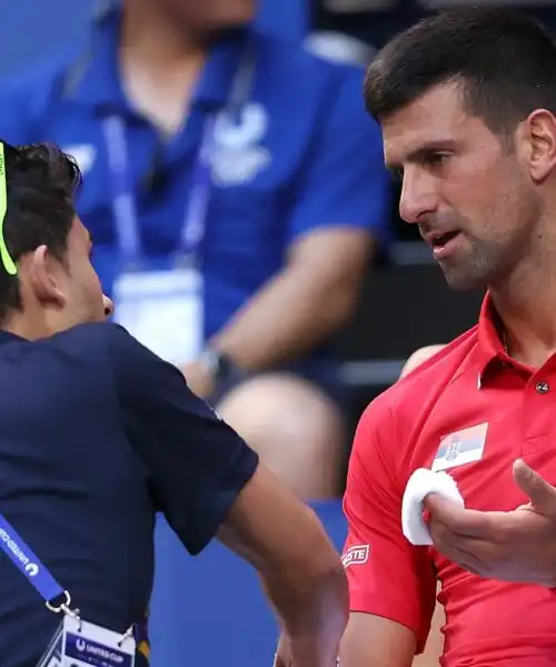 Novak Djokovic, il polso preoccupa più della sconfitta