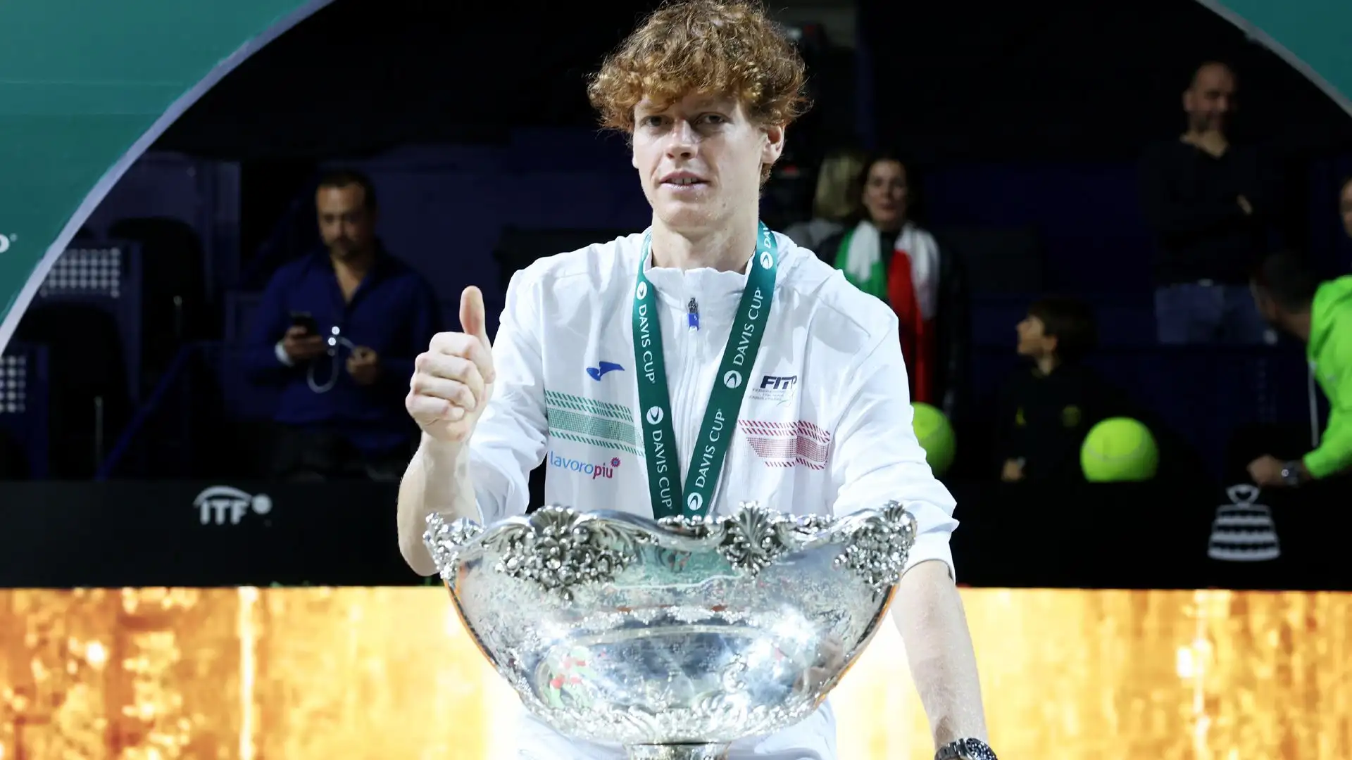"Mi piacerebbe da morire fare una partita a tennis con lui" ha ammesso