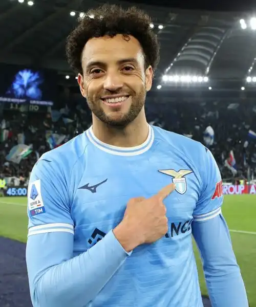 Felipe Anderson mette la Lazio prima anche del Brasile