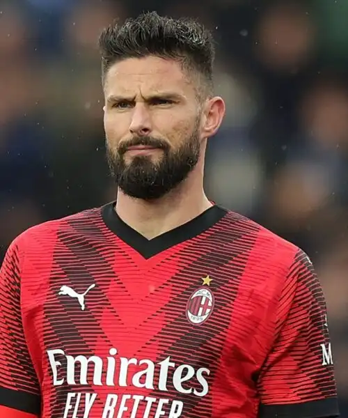 Olivier Giroud-Milan: il futuro è in bilico. Foto