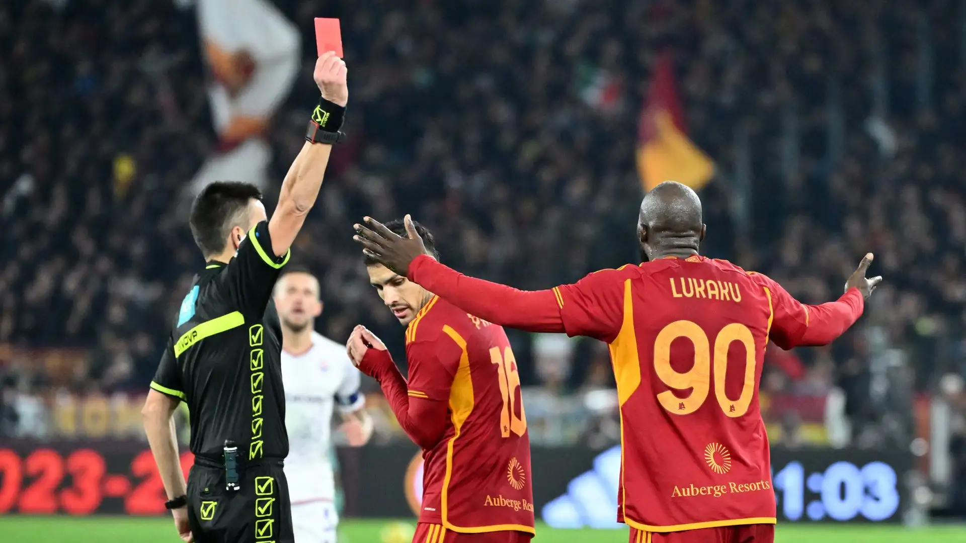 Cinque le espulsioni subite da romanisti nel 2023