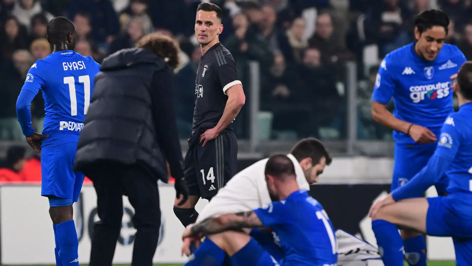 Davvero brutta la sua entrata su Alberto Cerri