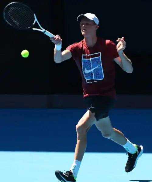 Australian Open, Jannik Sinner carico e fiducioso