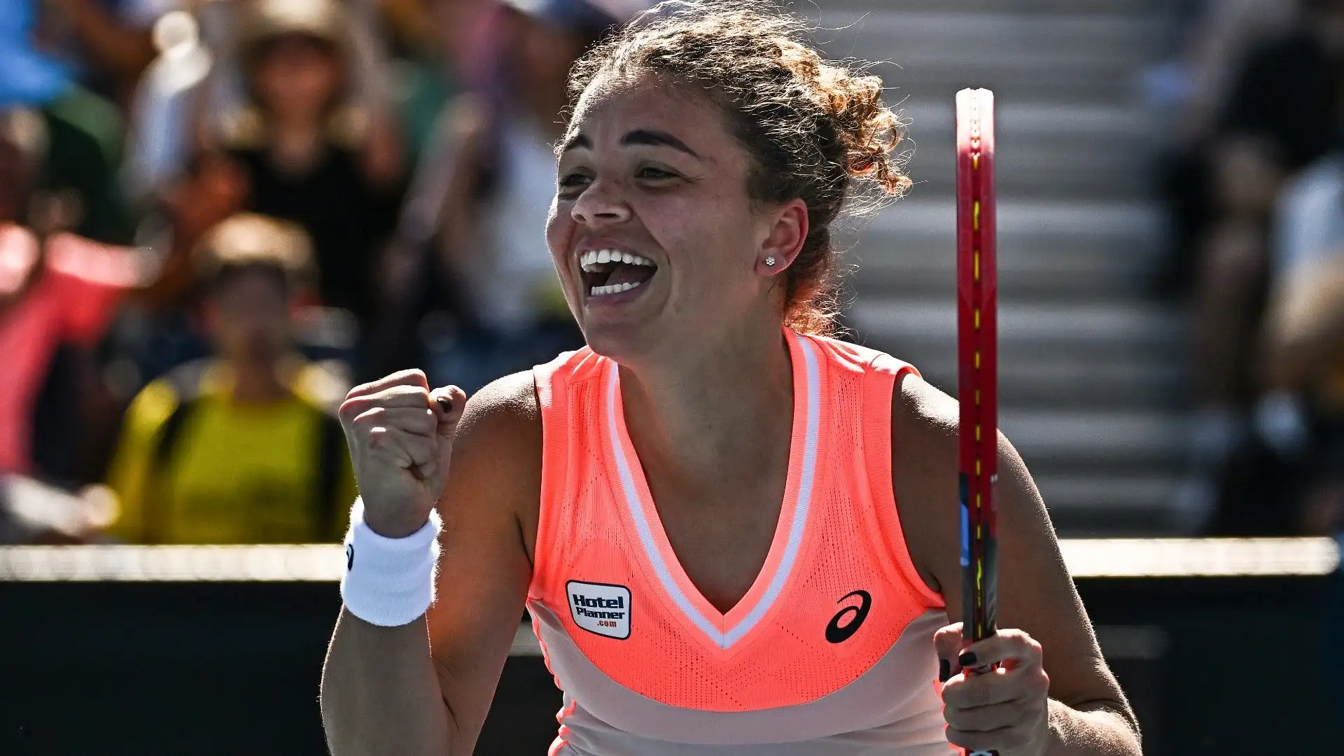 La Paolini ha quindi vinto il secondo set 6-3