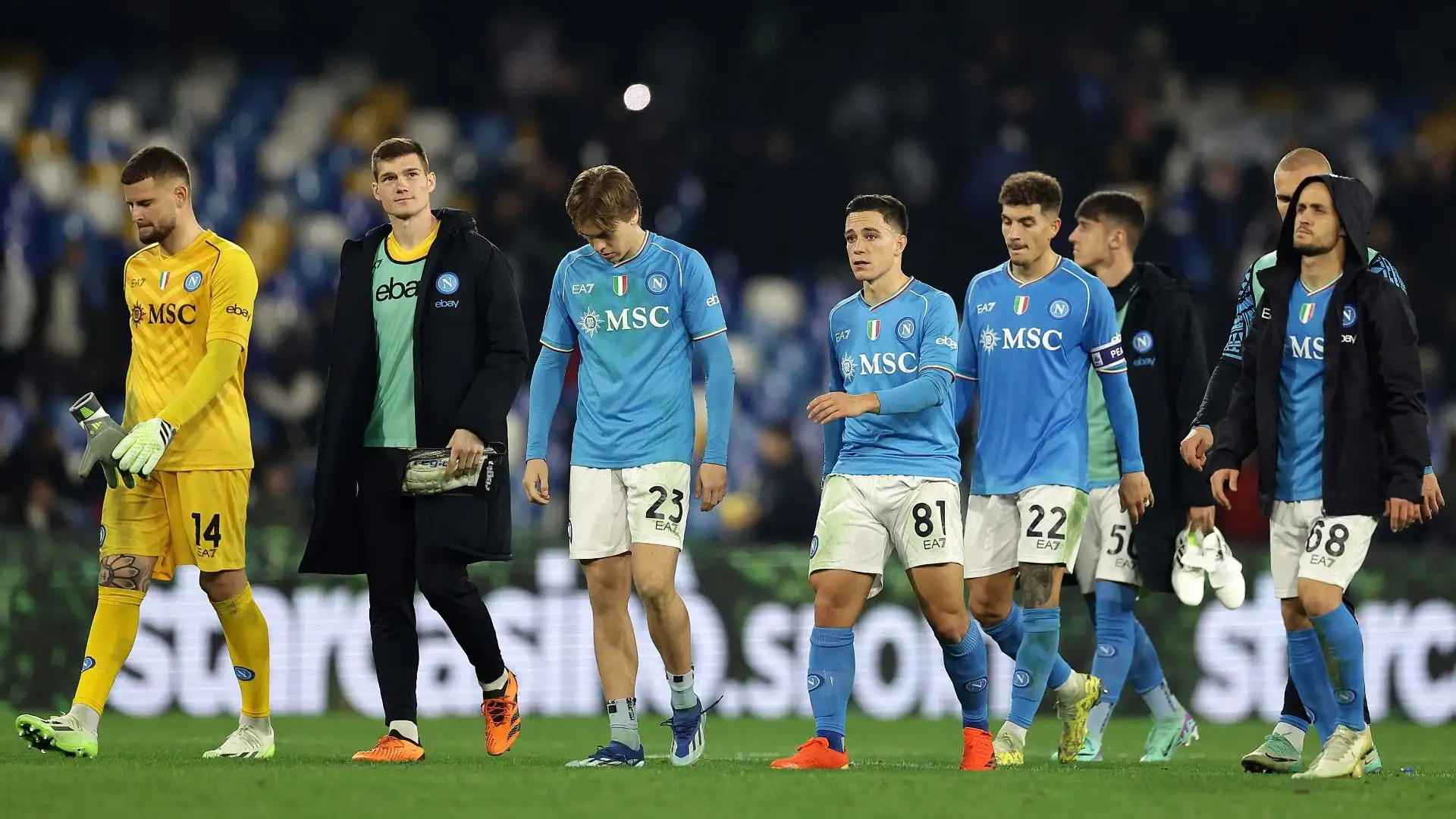 Non c'è più traccia del Napoli schiacciasassi della scorsa stagione
