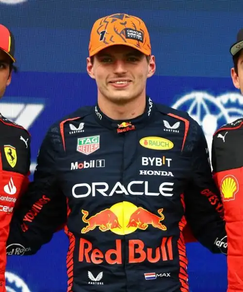 La Ferrari sfida Verstappen: ”Ora è tutto diverso”. Le foto