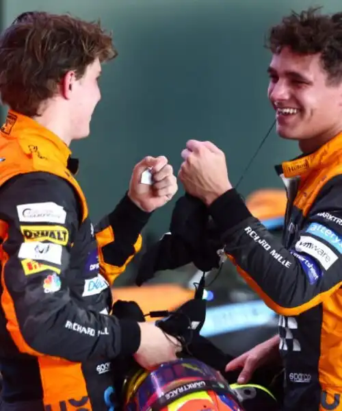 McLaren, Lando Norris a cuore aperto su Oscar Piastri