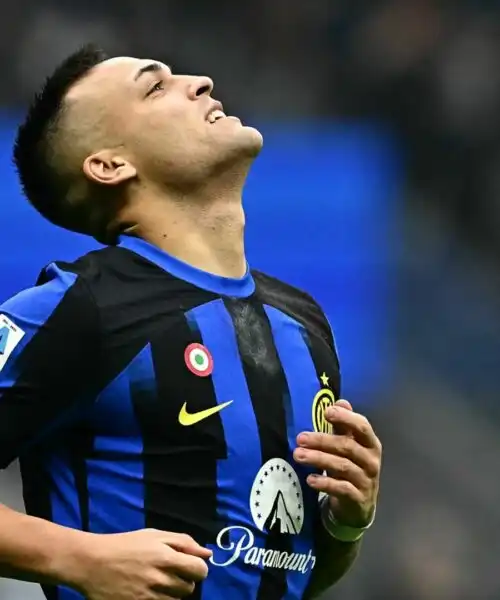 Lautaro Martinez spaventa l’Inter sul suo futuro: foto