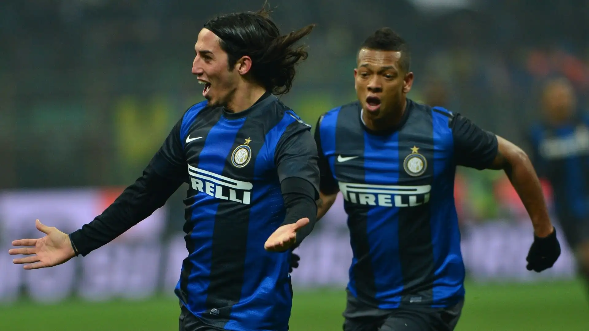 Dopo Catania e Atalanta il calciatore è stato acquistato dall'Inter nel 2013

