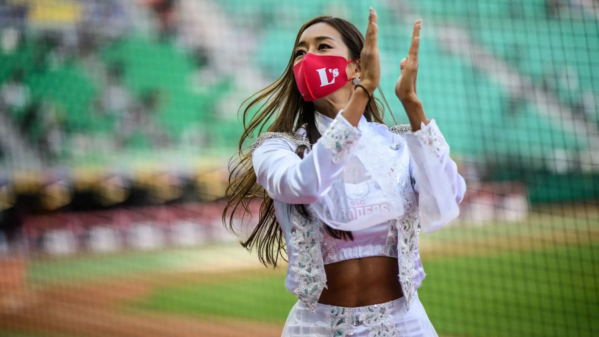 Le ragazze organizzano anche coreografie molto complesse

