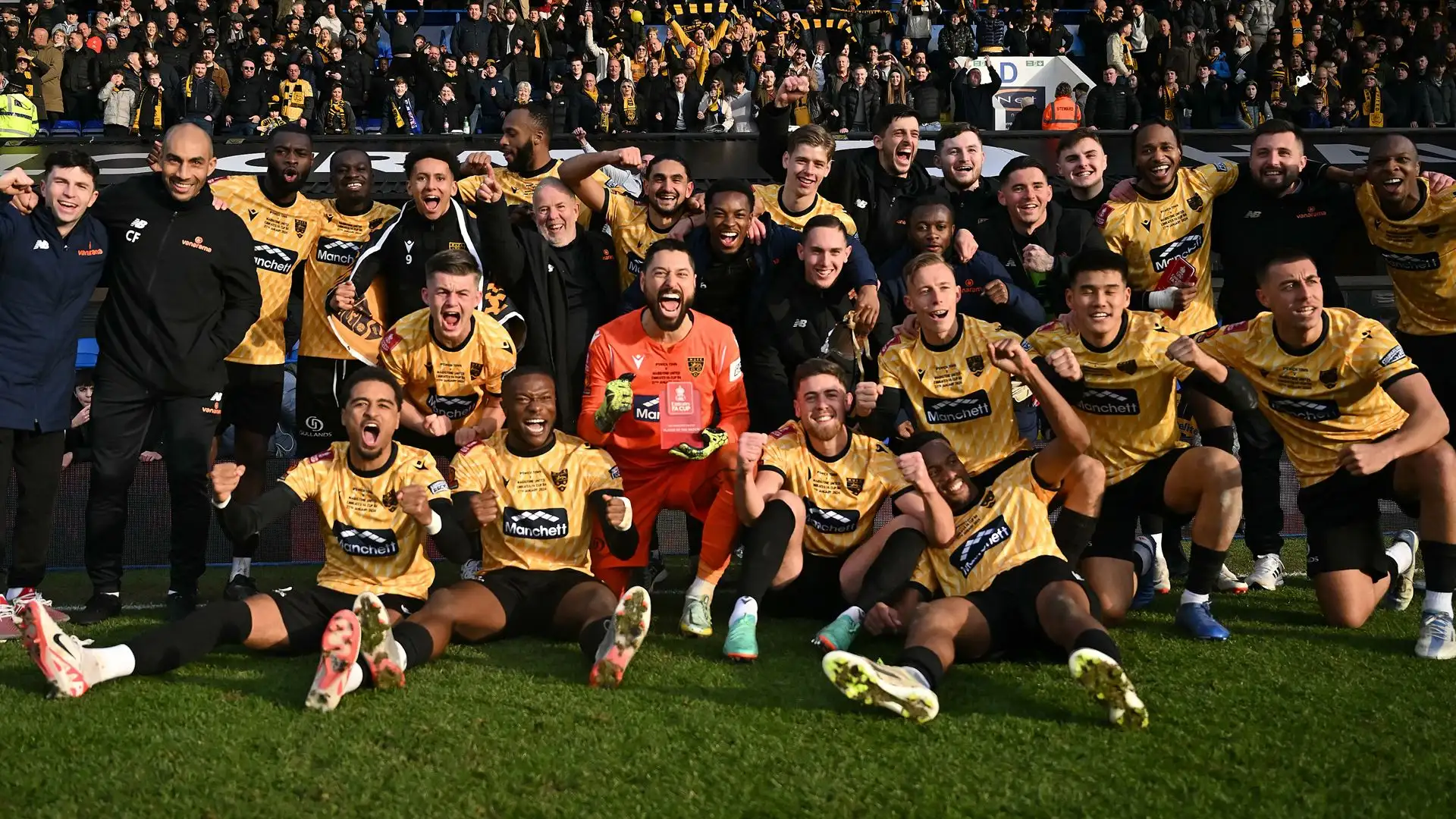 Reynolds ha portato in vantaggio il Maidstone alla fine del primo tempo