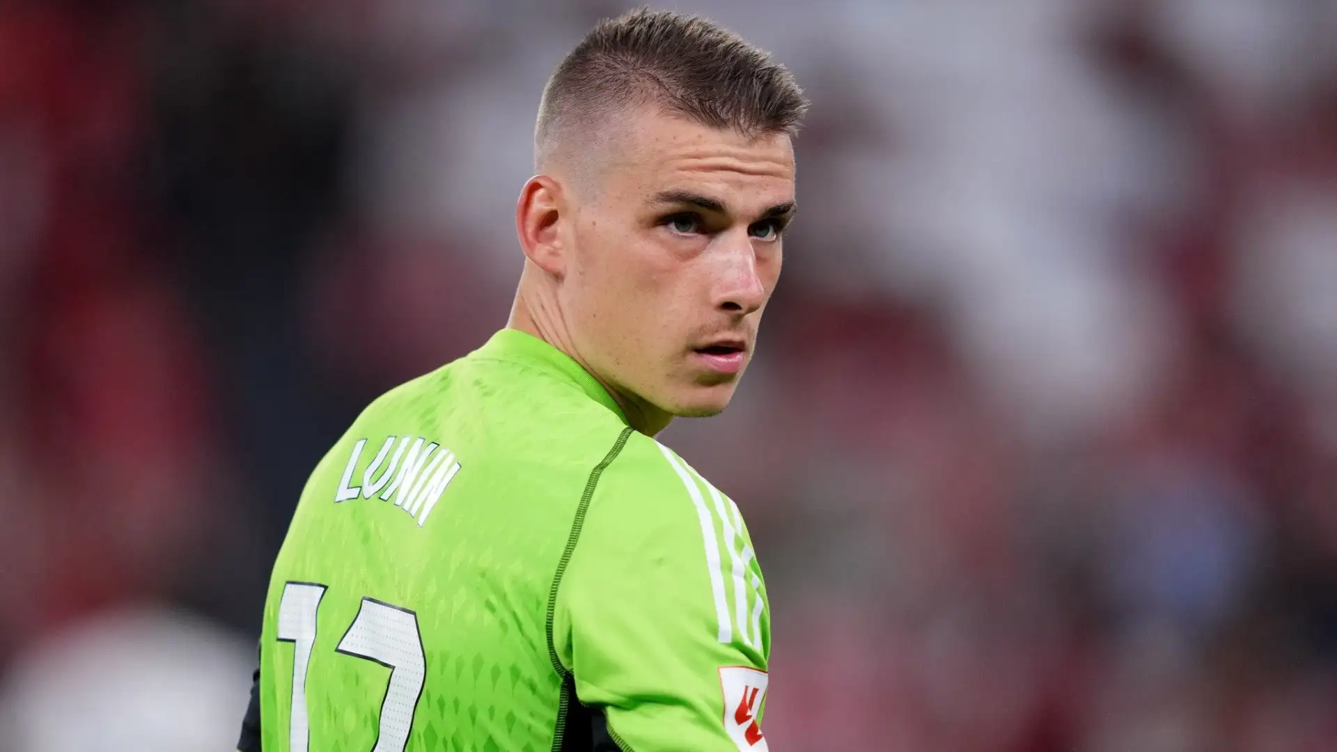 Lunin ha un contratto fino al 2025 con il Real Madrid
