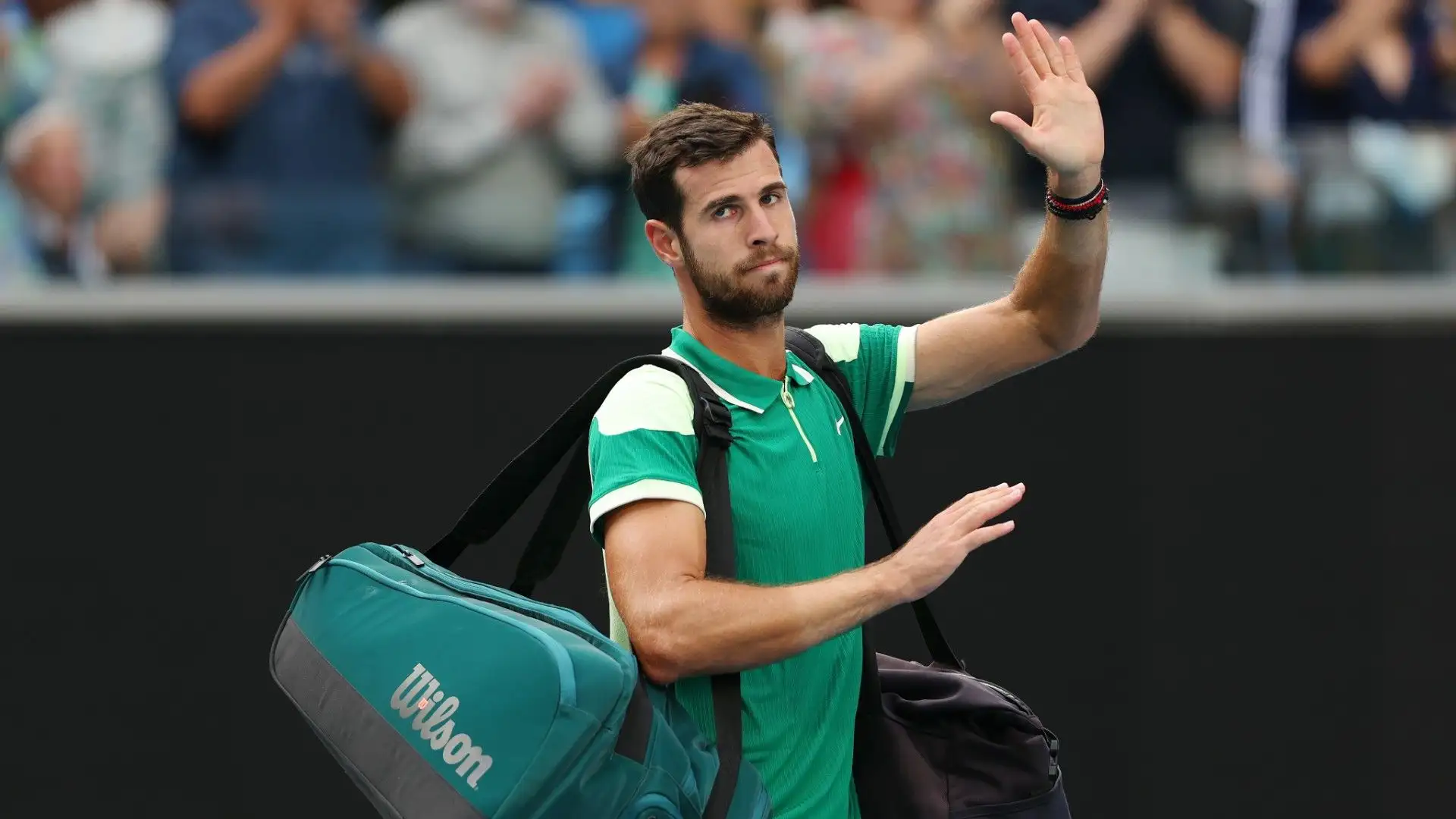 "Abbiamo un tennis simile, a volte sembra una partita di ping-pong. A volte cerco di variare e sono felice del risultato"
