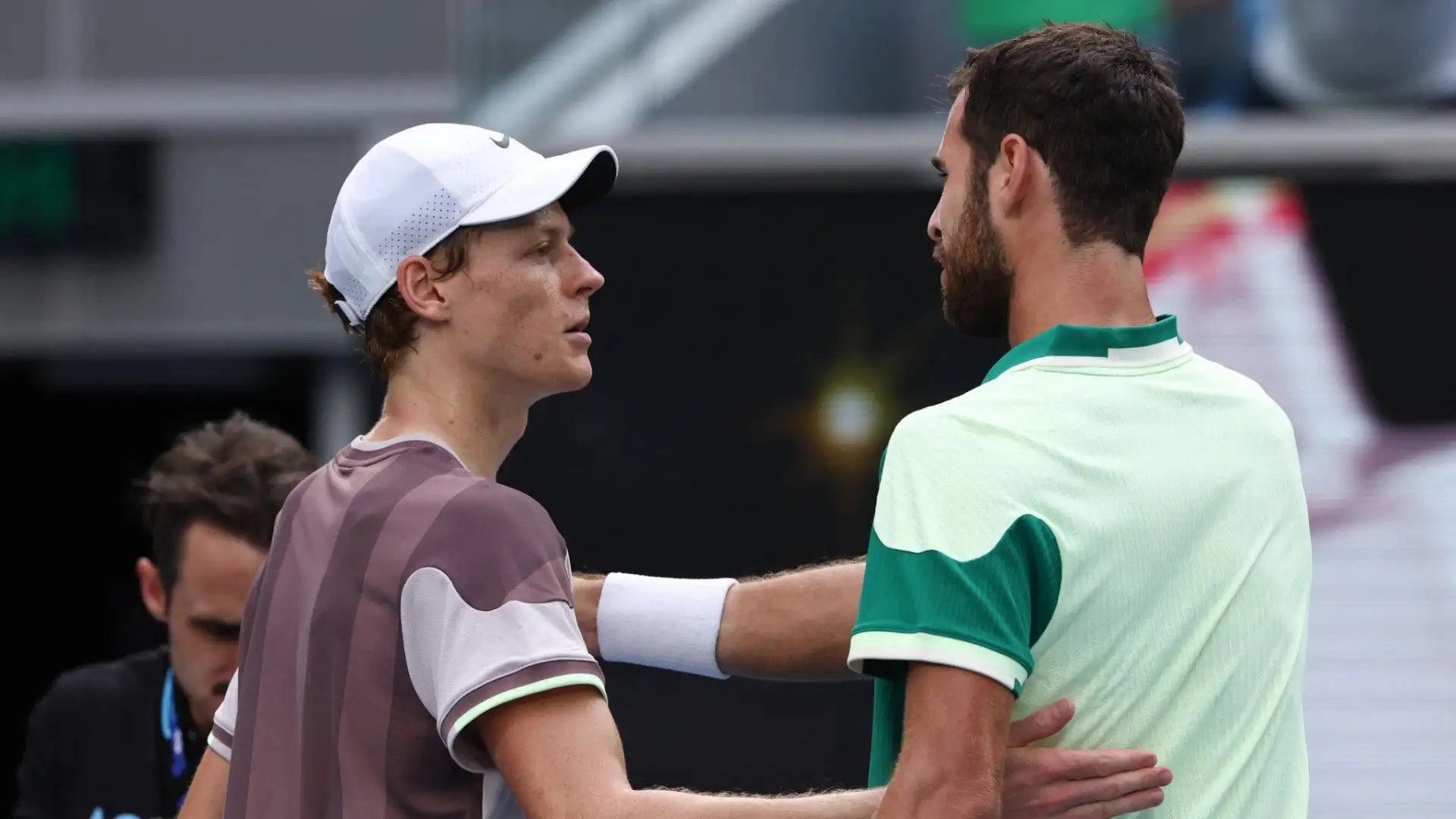L'azzurro è tornato dunque ai quarti di finale a Melbourne per la seconda volta in carriera
