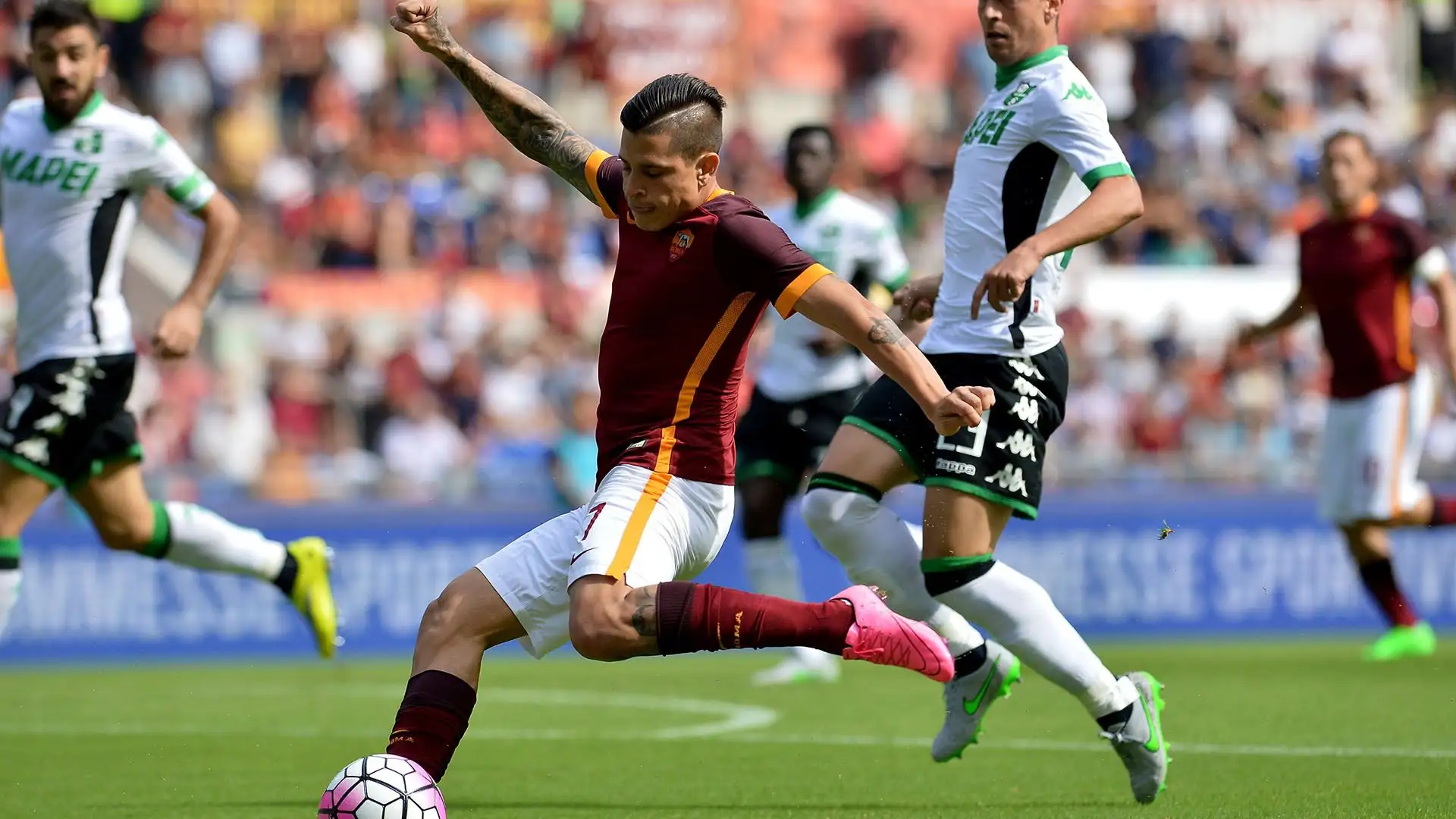 Iturbe è approdato nella Capitale nell'estate del 2014 e i tifosi avevano grandi aspettative su di lui
