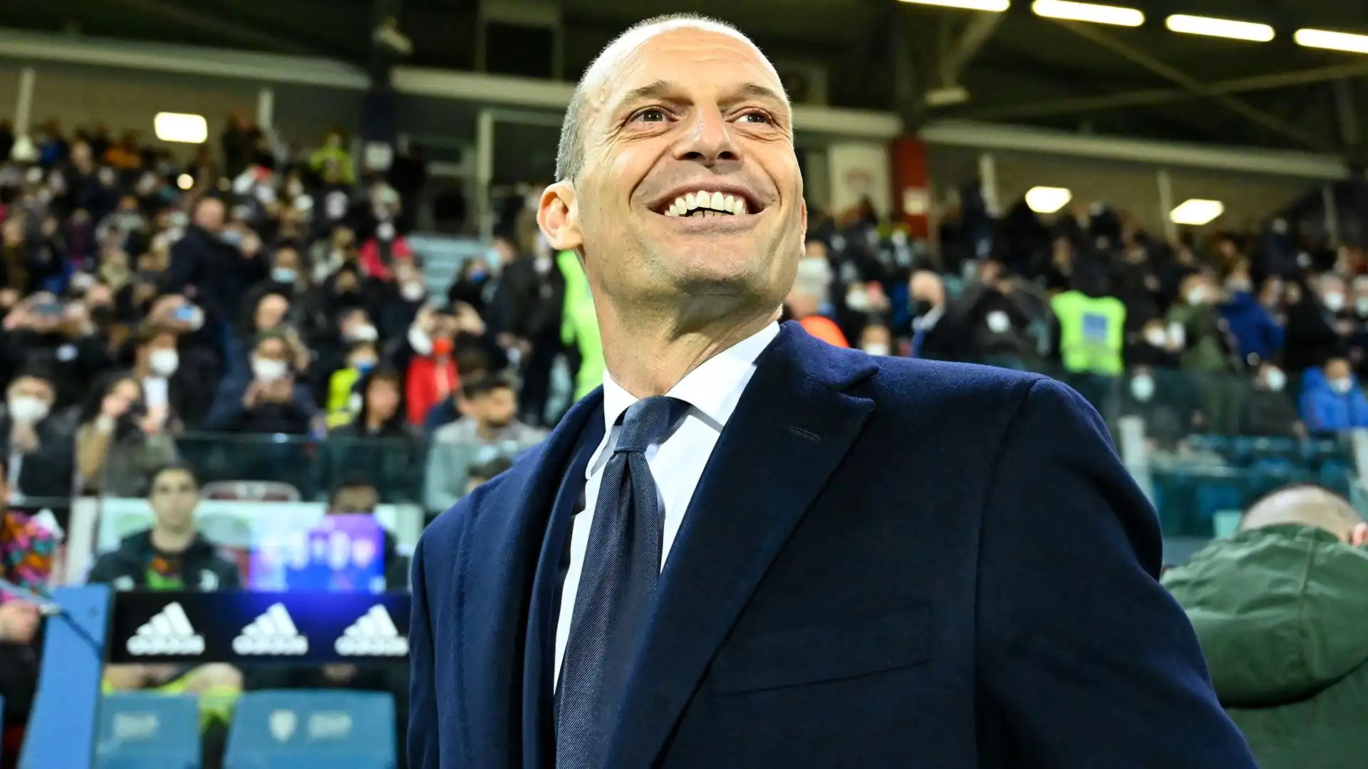Battendo il Lecce Max ha conquistato la vittoria numero 300 da quando allena nella massima serie