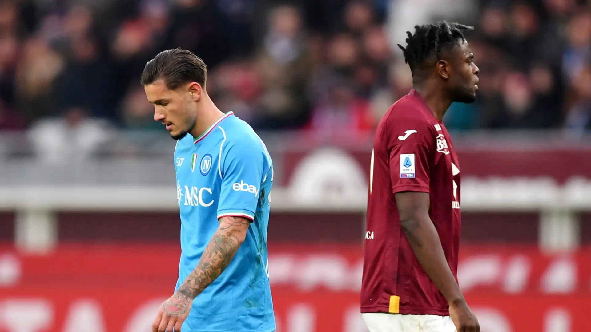 Mazzocchi aveva sostituito nell'intervallo Zielinski, e aveva iniziato con grande carica