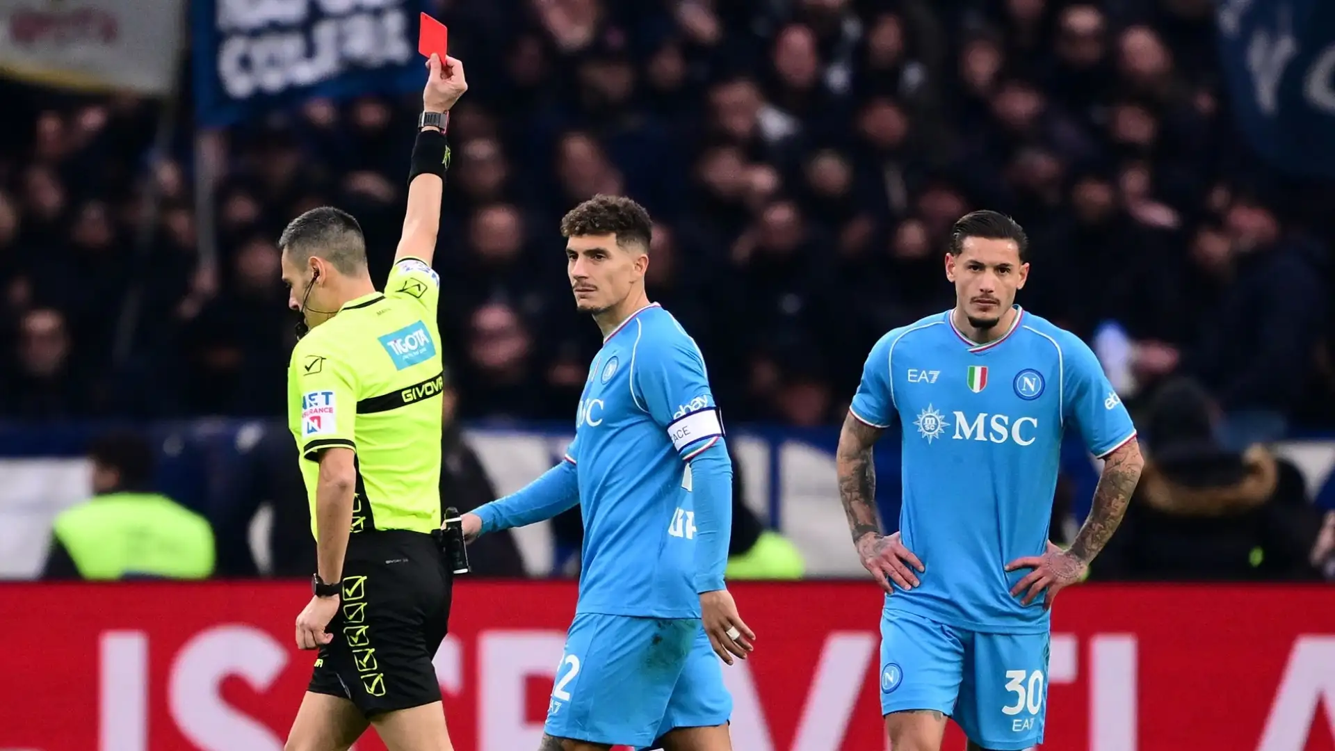 Mazzocchi è intervenuto a gamba alta su Lazaro