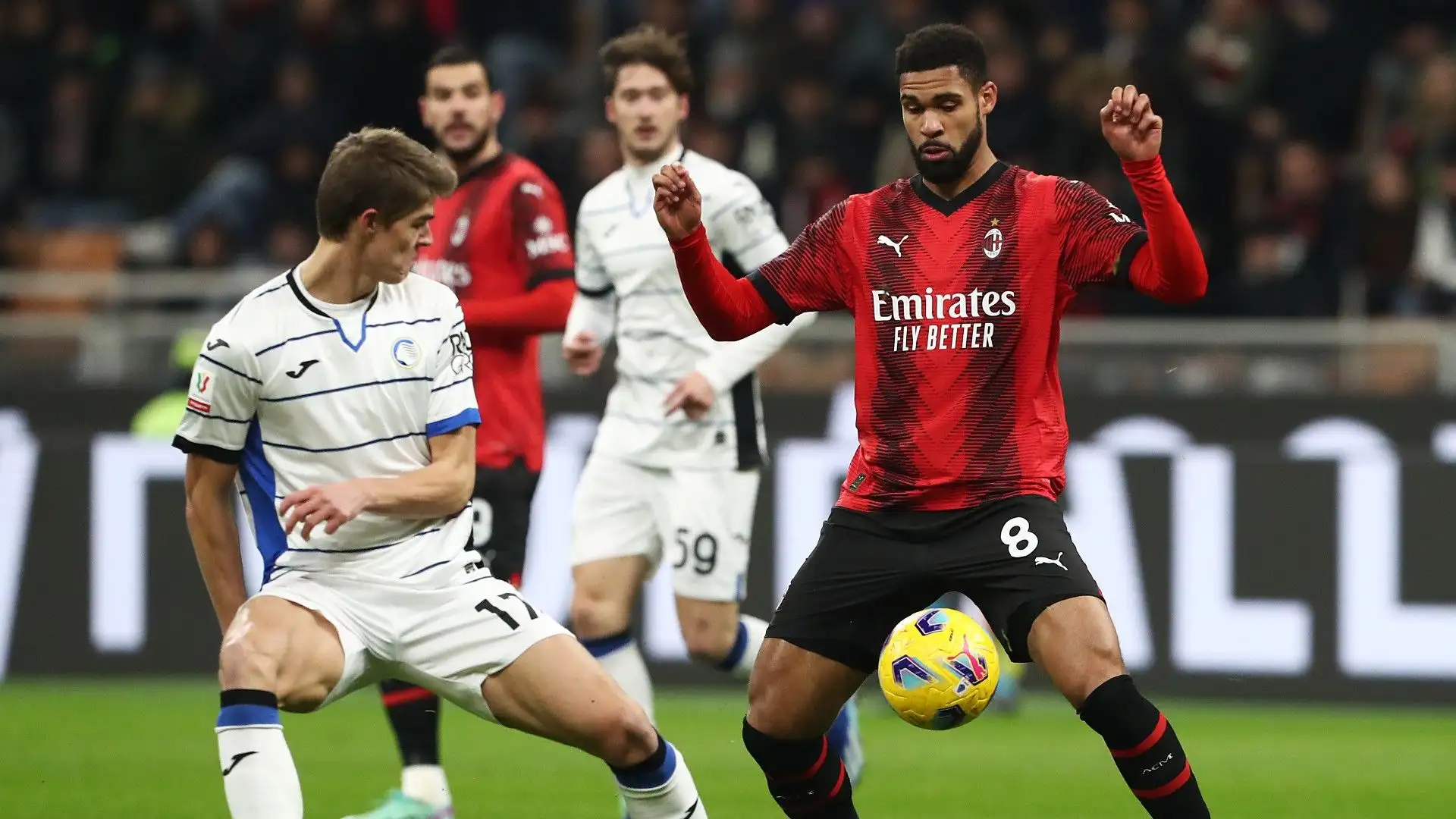 Il Diavolo è stato sconfitto dall'Atalanta per 2-1
