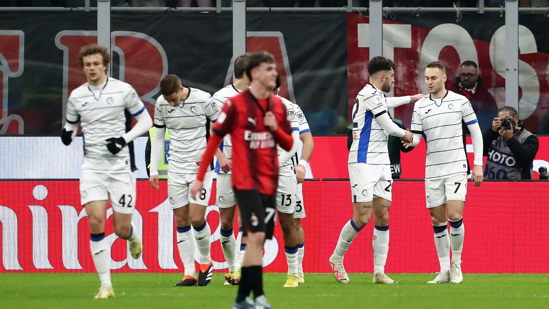 La risposta dell'Atalanta è stata immediata e Koopmeiners ha pareggiato dopo pochi secondi
