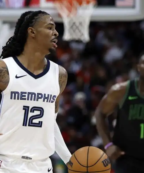 NBA, brutte notizie per Memphis: stagione finita per Morant