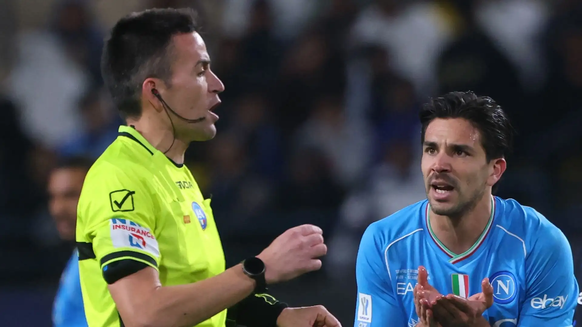 Le polemiche nei confronti dell'arbitro Rapuano non si placano, e spunta un nuovo clamoroso retroscena