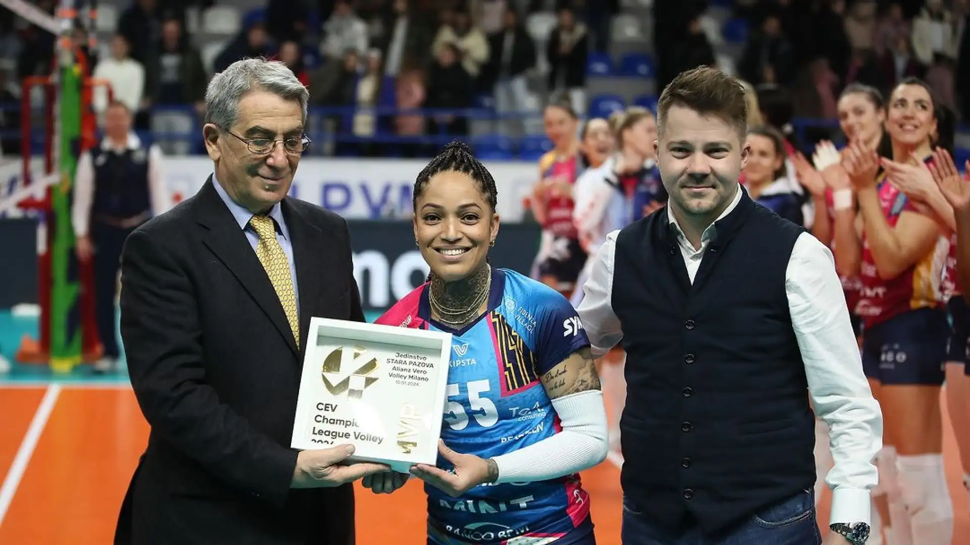 Alla fine il premio di Mvp è andato a Brenda.