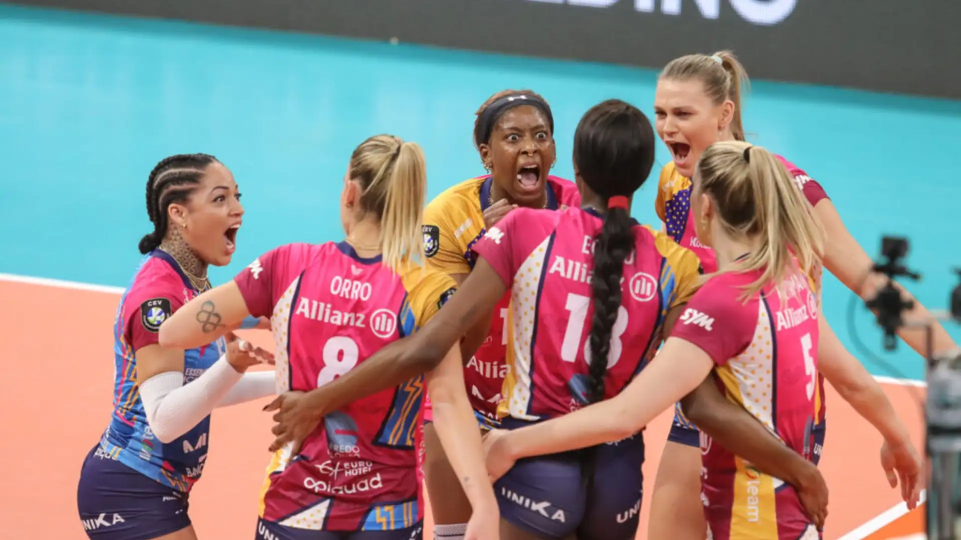 In vista c'è una semifinale col Fenerbahce, che finora non ha perso ancora un set.