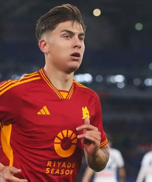 La Roma riprende l’Atalanta con un rigore di Dybala