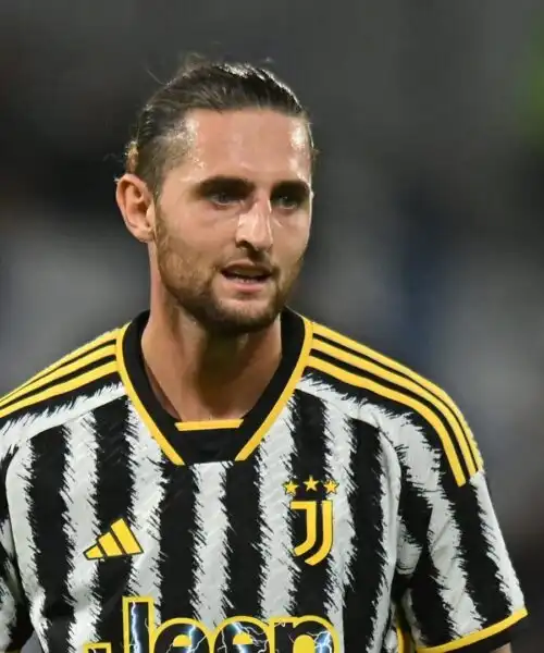 Juventus, ancora uno stop: si ferma Rabiot