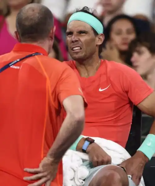 Rafa Nadal aggiorna sulle sue condizioni