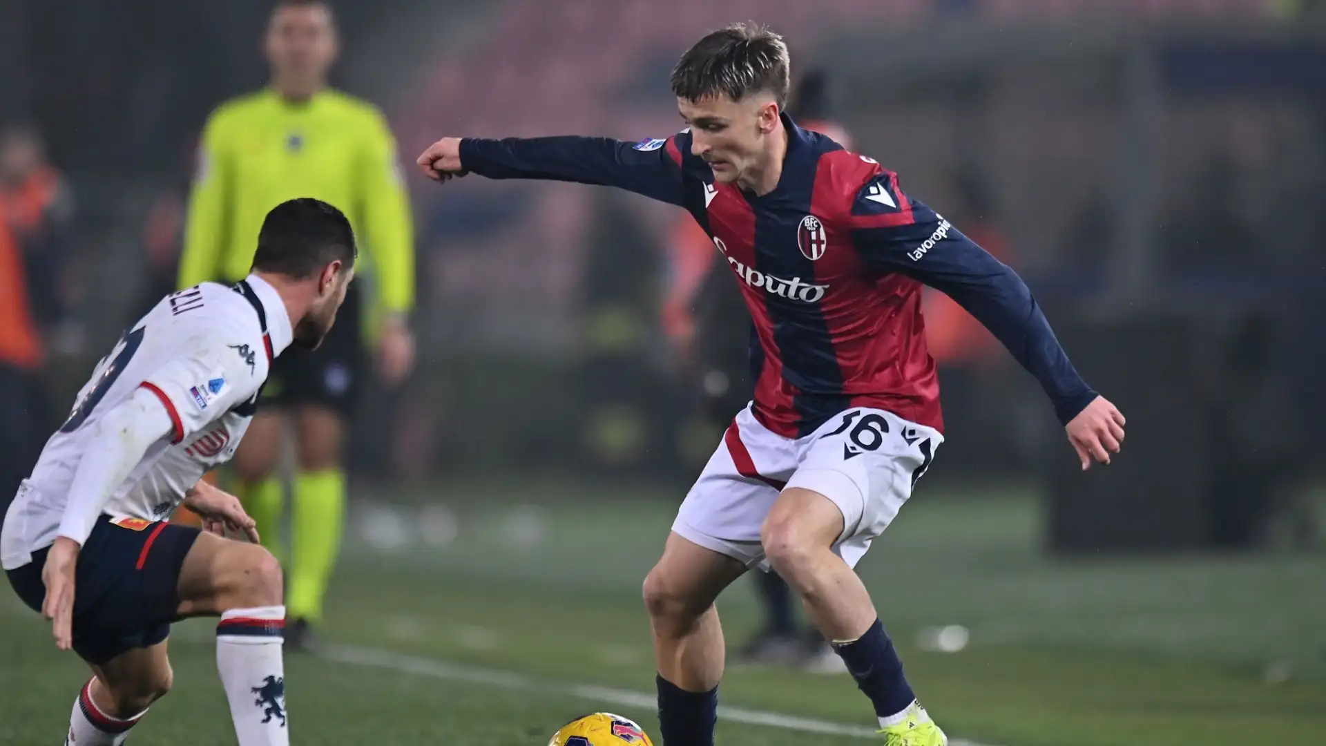 Alexis Saelemaekers sta per tornare al Milan dopo il prestito al Bologna