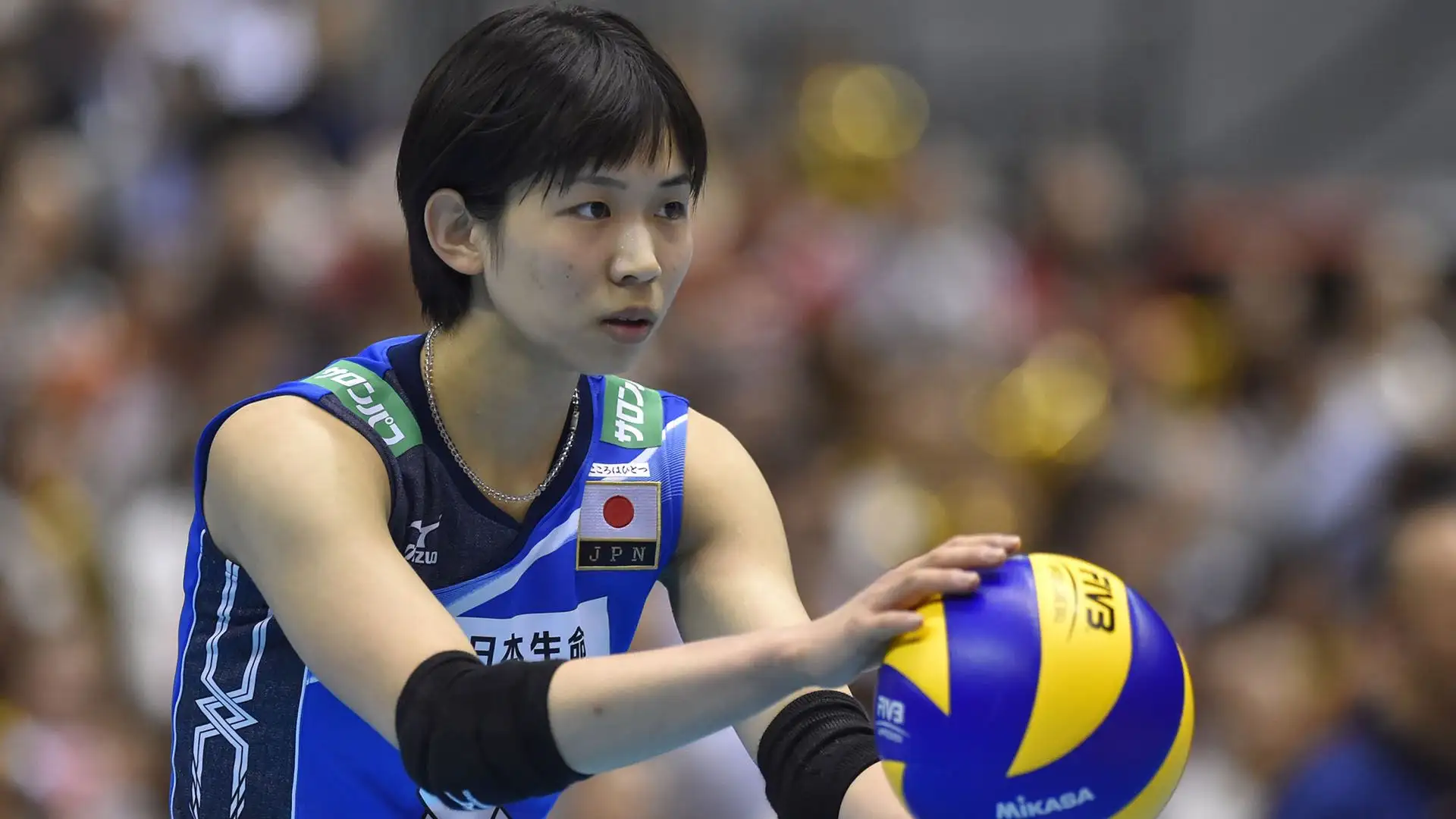 E' il capitano della Nazionale giapponese di pallavolo