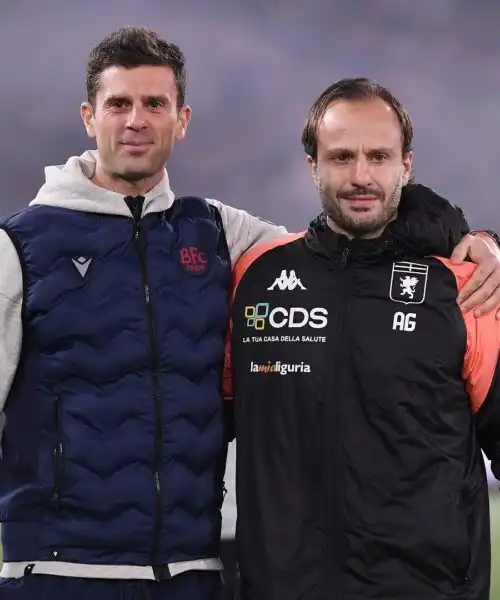 Bologna-Genoa, Thiago Motta: “Il pari ci va stretto”. Alberto Gilardino: “Risultato giusto”