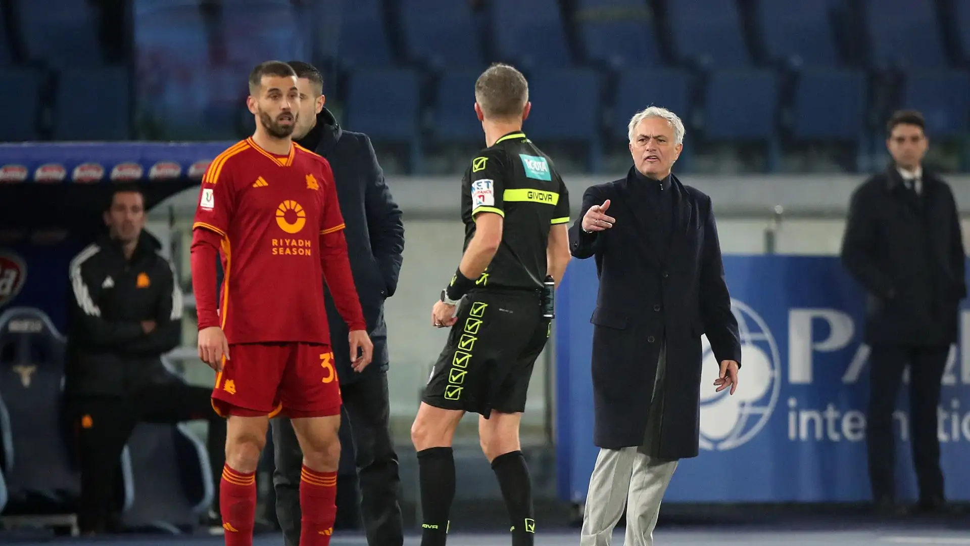 All'Olimpico Lazio-Roma 1-0