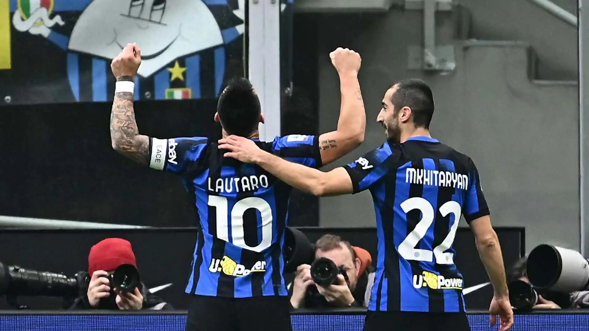 Nel primo tempo segna Lautaro Martinez